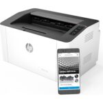 HP Laser 107w WiFi Mono Lazer Yazıcı Dakikada 20 sayfaya kadar baskı hızı, Siyah Beyaz, 4ZB78A - Görsel 5