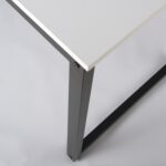 Ceramical MS1 Metal Ayaklı Çalışma Masası - 140cm - Beyaz - Görsel 3