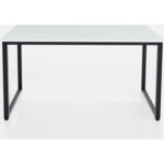 Ceramical MS1 Metal Ayaklı Çalışma Masası - 140cm - Beyaz - Görsel 4