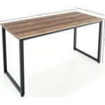 Ceramical MS1 Metal Ayaklı Çalışma Masası - 140cm - Ceviz - Görsel 5