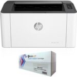 HP 4ZB78A Laserjet 107W Lazer Yazıcı Sınırsız Chipli ve Tam Dolu Pluscopy Tonerli