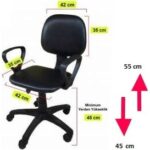 Depolife Çocuk Genç Odası Bilgisayar Ders Çalışma Ofis Koltuğu - Görsel 4