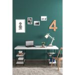 Evdemo Buket Lüx Çalışma Masası Beyaz