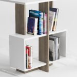 Lagomood Side Çalışma Masası Beyaz - Ceviz - Görsel 3