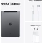 Apple iPad 9.Nesil 256GB  10.2" WiFi Cellular Tablet - MK4E3TU/A Uzay Grisi - Görsel 10