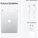 Apple iPad 9.Nesil 256GB  10.2" WiFi Cellular Tablet- MK4H3TU/A Gümüş - Görsel 10