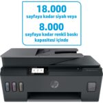 HP Smart Tank 615 Wireless All-in-One, Baskı, Kopyalama, Tarama, faks, ADF, Wifi, Y0F71A - Görsel 2