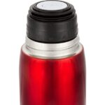 Bialetti Kapaklı 12 Saat Sıcak 24 Saat Soğuk Kırmızı Paslanmaz Çelik Termos 460 ml DCXIN00001 - Görsel 3