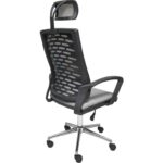 Obc Ofis Büro Concept Nadya Fileli Krom Yönetici Ofis Büro Bilgisayar Çalışma Koltuğu - Sandalyesi - Görsel 4