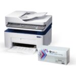 Xerox Workcentre 3025V_NI Wi-Fi + Tarayıcı + Fotokopi + Faks Mono Çok Fonksiyonlu Lazer Yazıcı Tam Dolu Pluscopy Tonerli - Görsel 2