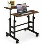 servetavcı Kayra Yükseklik Ayarlı Bilgisayar Laptop ve Çalışma Masası Ceviz 80 x 60 cm - Görsel 2