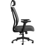 Calitte Yönetici Çalışma Koltuğu | Spark Başlıklı | Gri Siyah - Görsel 3