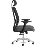 Calitte Yönetici Çalışma Koltuğu | Spark Başlıklı | Siyah Krom - Görsel 3