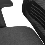 Calitte Yönetici Çalışma Koltuğu | Spark Başlıklı | Siyah Krom - Görsel 5