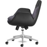 Calitte Personel Çalışma Koltuğu Storm Füme Krom - Görsel 3