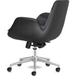 Calitte Personel Çalışma Koltuğu Storm Füme Krom - Görsel 4