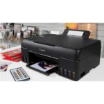 Canon Pixma G640 Wi-Fi + Tarayıcı + Fotokopi Renkli Çok Fonksiyonlu Tanklı Mürekkep Püskürtmeli Yazıcı - Görsel 4