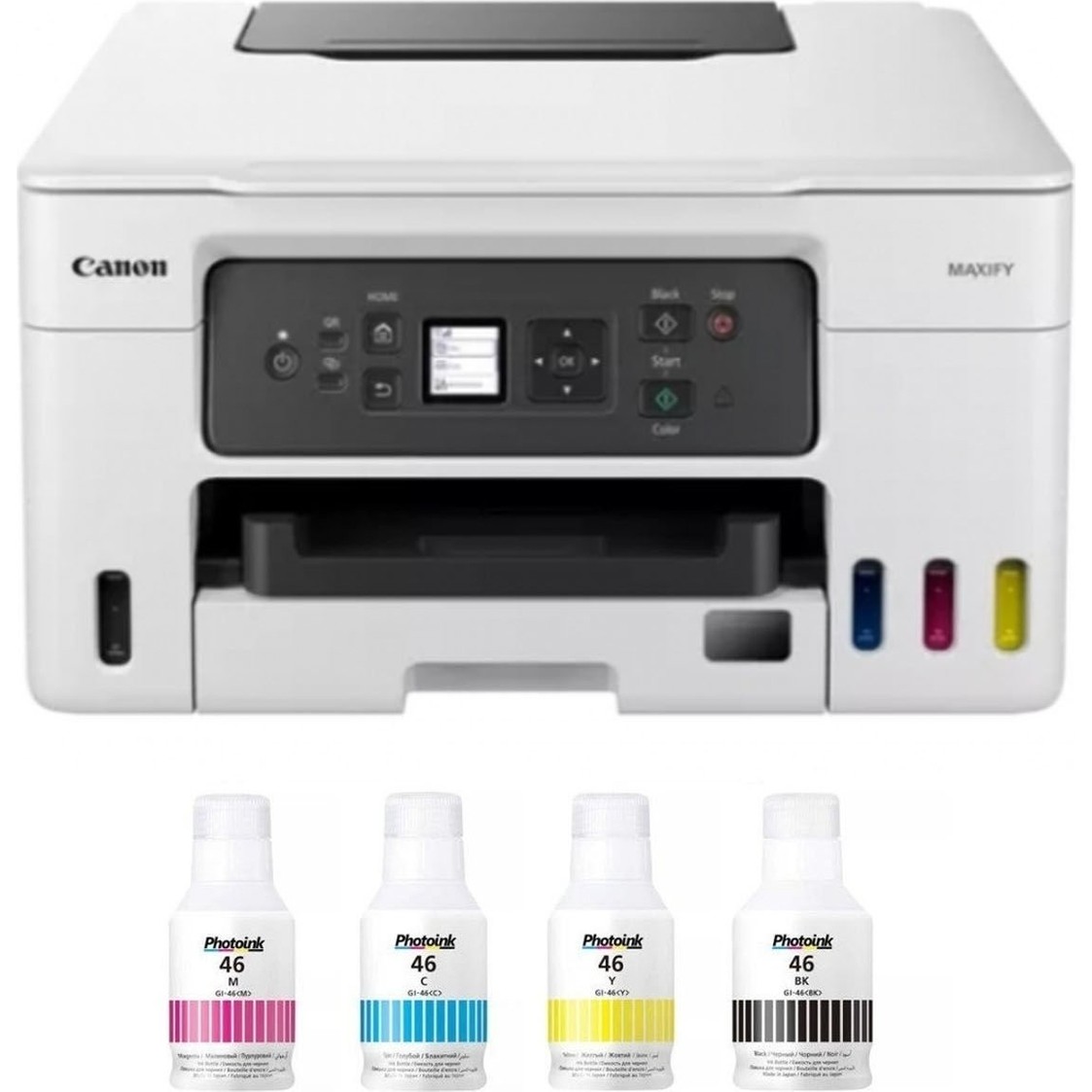 110000401617461.jpg Canon Maxıfy GX3040 Photoink Mürekkepli Tanklı Çok Fonksiyonlu Yazıcı - Görsel 1