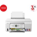 Canon PIXMA G3470 Çok Fonksiyonlu Renkli Mürekkep Tanklı Beyaz Yazıcı/Tarama + Fotokopi/Wifi (Canon Eurasia Garantili) - Görsel 2
