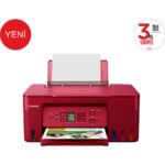 Canon PIXMA G3470 Çok Fonksiyonlu Renkli Mürekkep Tanklı Kırmızı Yazıcı/Tarama + Fotokopi/Wifi (Canon Eurasia Garantili) - Görsel 2