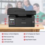Pantum M6550NW  Yazıcı + Tarayıcı + Fotokopi + Network + Wi-Fi Mono Çok Fonksiyonlu Lazer Yazıcı - Görsel 4