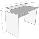 Asra Trend Çalışma Masası Seti ÇMT001 - Görsel 4