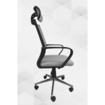 Obc Ofis Büro Concept Alpi Fileli Ofis Koltuğu Öğrenci Çalışma Sandalyesi - Krom - Görsel 3