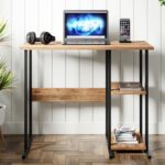 Ceramical MSR2 Metal Ayaklı Bilgisayar Çalışma Masası - Çam - Görsel 2