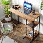 Ceramical MSR2 Metal Ayaklı Bilgisayar Çalışma Masası - Çam - Görsel 3