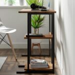 Ceramical MSR2 Metal Ayaklı Bilgisayar Çalışma Masası - Çam - Görsel 4