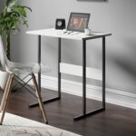 Ceramical MSE2 Metal Ayaklı Çalışma Masası - Beyaz