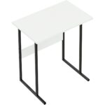 Ceramical MSE2 Metal Ayaklı Çalışma Masası - Beyaz - Görsel 5