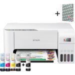 Epson Ecotank L3256 Renkli Tanklı Yazıcı Baskı/tarama/kopya - (Usb, Wifi, Wi-Fi Direct) + Mürekkep + Copier Bond A4 Fotokopi Kağıdı