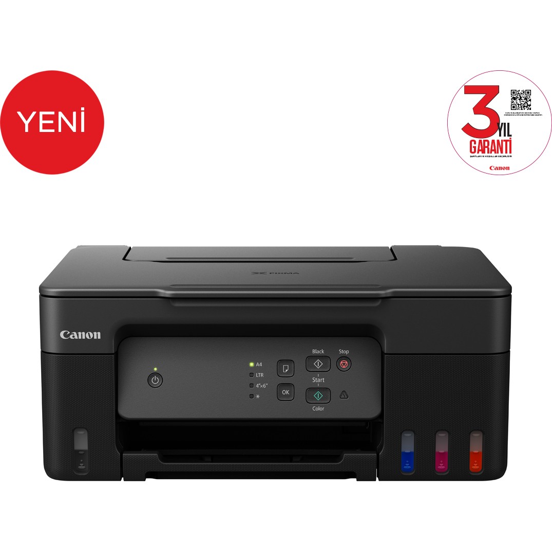 110000511522349.jpg Canon Pixma G2430 Tarayıcı + Fotokopi Renkli Çok Fonksiyonlu Tanklı Mürekkep Püskürtmeli Yazıcı (Canon Eurasia Garantili) - Görsel 1