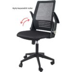 Aule B1 Çalışma Sandalyesi, Açılabilir Kol Çalışma Koltuğu, Bilgisayar Ofis Sandalyesi - Görsel 2