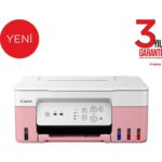 Canon G3430 Wi-Fi + Tarayıcı + Fotokopi Renkli Çok Fonksiyonlu Tanklı Pembe Mürekkep Püskürtmeli Yazıcı (Canon Eurasia Garantili) - Görsel 2