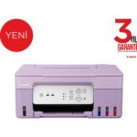 Canon G3430 Wi-Fi + Tarayıcı + Fotokopi Renkli Çok Fonksiyonlu Tanklı Mor Mürekkep Püskürtmeli Yazıcı (Canon Eurasia Garantili) - Görsel 2