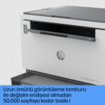 HP LaserJet Tank MFP 1602w Yazıcı, Baskı, Fotokopi, Tarama, Çift bantlı Wi-Fi, Siyah-Beyaz, 2R3E8A  - Görsel 5