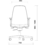 Nurus Air Soho Siyah Ergonomik Çalışma Sandalyesi - Görsel 9
