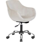 Markaelz Krom Metal Ayaklı Ofis Çocuk Odası Çalışma Sandalyesi (Ayarlanılabilir) Monoko - Görsel 2