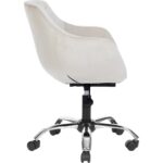 Markaelz Krom Metal Ayaklı Ofis Çocuk Odası Çalışma Sandalyesi (Ayarlanılabilir) Monoko - Görsel 3