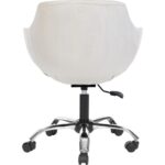 Markaelz Krom Metal Ayaklı Ofis Çocuk Odası Çalışma Sandalyesi (Ayarlanılabilir) Monoko - Görsel 4