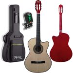 Midex CG390NT-XBAG Klasik Gitar 4/4 Sap Ayarlı Kesik Kasa + Çanta - Tuner - Askı - Capo - Metod - Pena - Görsel 2