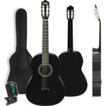 Midex CG-36BK-PAK Kaliteli 36 Inç 3/4 Juniur Çocuk Gitarı 8-12 Yaş Arası (Çanta Tuner Askı Pena Metod) - Görsel 2