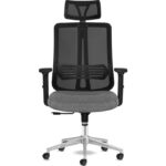 Calitte Yönetici Çalışma Koltuğu | Spark Başlıklı | Siyah Krom - Görsel 2