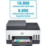 Hp Smart Tank 750 Renkli Yaz/tar/fot Wi-Fi A4 6UU47A