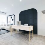 Lagomood Zenith Çalışma Masası 150cm Beyaz Meşe