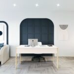 Lagomood Zenith Çalışma Masası 150cm Beyaz Meşe - Görsel 3