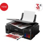 Canon Pixma G3410 Wi-Fi + Tarayıcı + Fotokopi Renkli Çok Fonksiyonlu Tanklı Yazıcı - Görsel 3