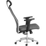 Calitte Kolto Başlıklı Gri Siyah Çalışma Koltuğu - Görsel 4